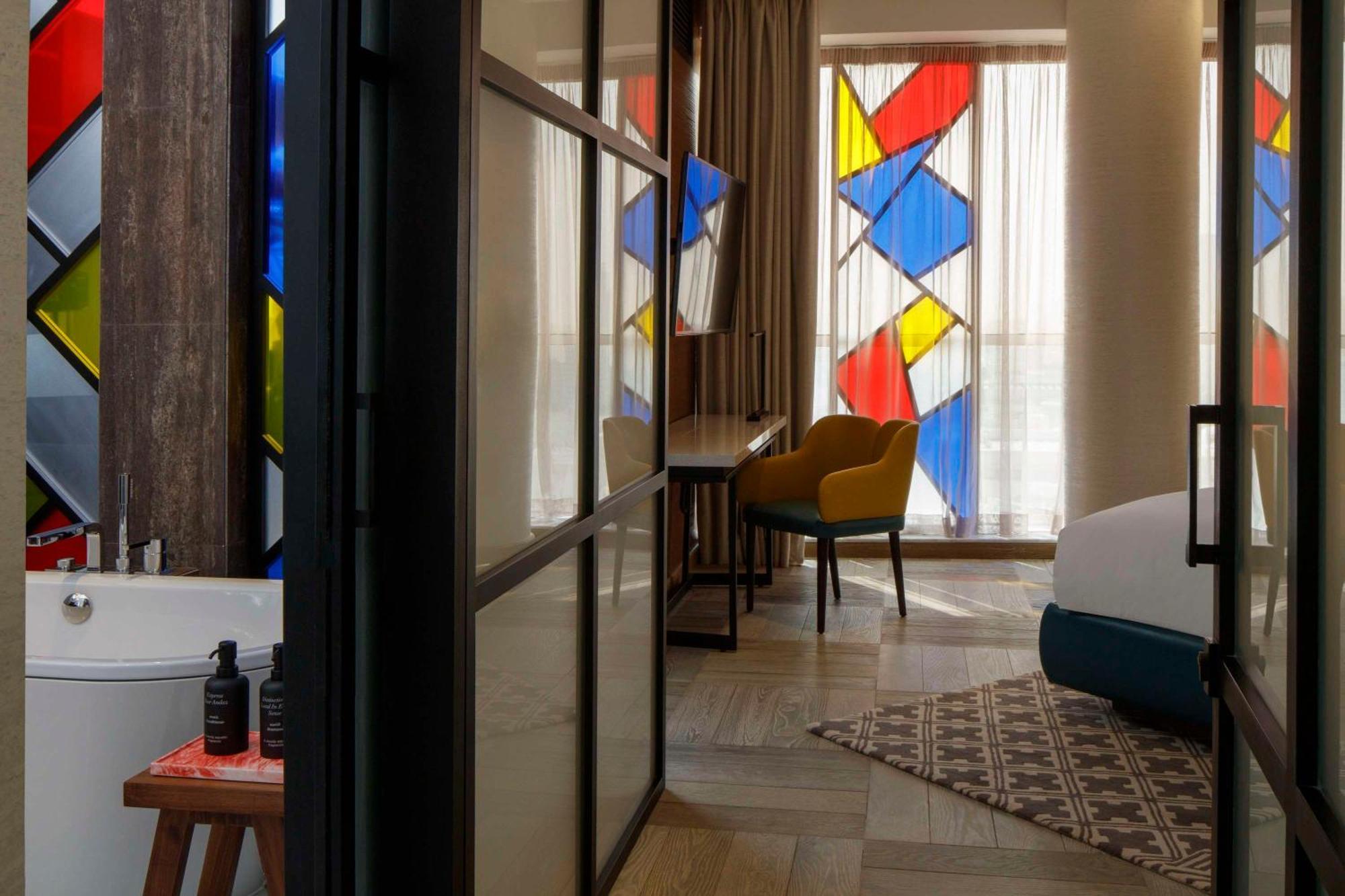 فندق Andaz Dubai The Palm, By Hyatt المظهر الخارجي الصورة A room at the hotel