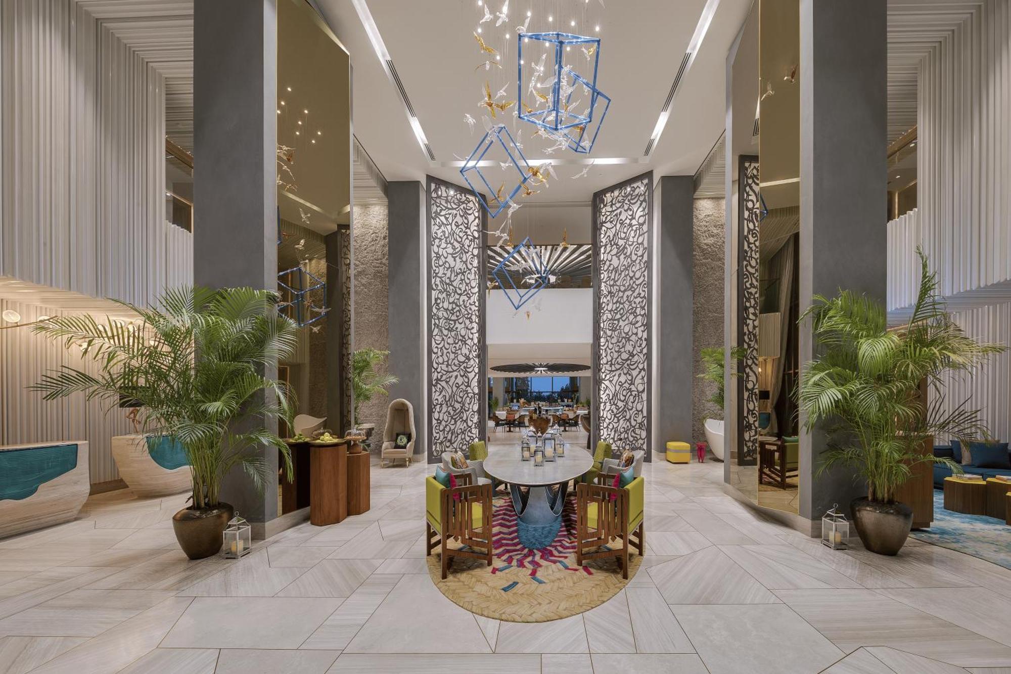 فندق Andaz Dubai The Palm, By Hyatt المظهر الخارجي الصورة The lobby of the hotel